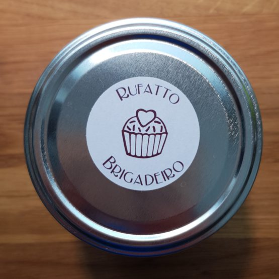 brigadeiro spread jar lid